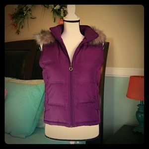 Maurices Plum Purple Down Vest